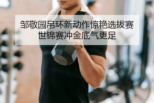 邹敬园吊环新动作惊艳选拔赛 世锦赛冲金底气更足